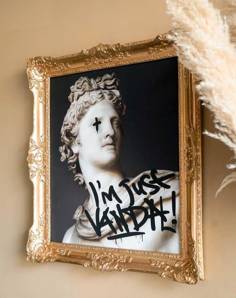 DAVID FRAMED ART - GIMMEHOOP