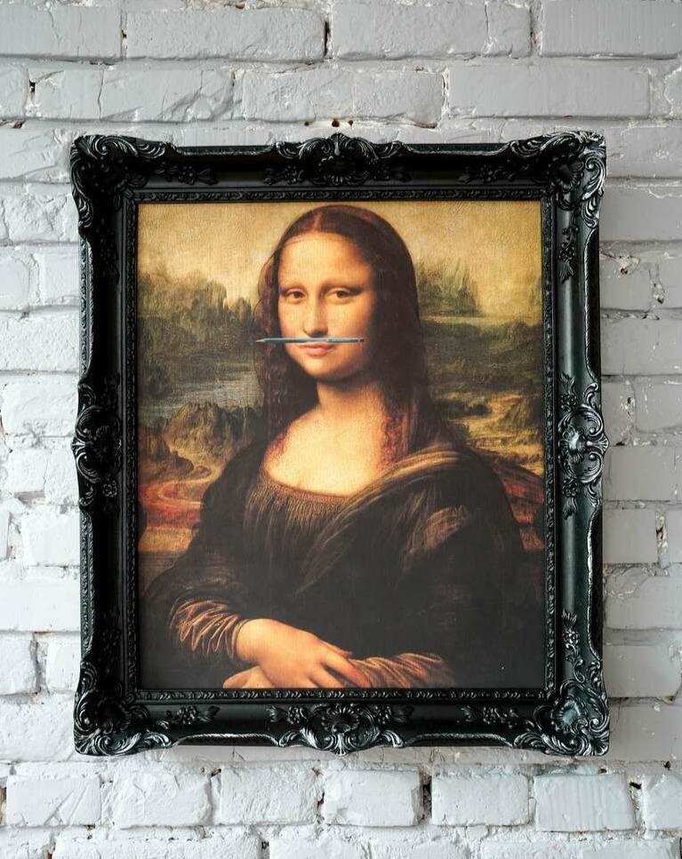 Mona Lisa Pencil Art - GIMMEHOOP