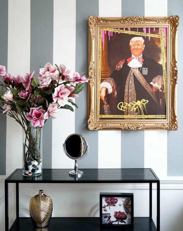 Donald Trump Off-White// Art+Frame - GIMMEHOOP