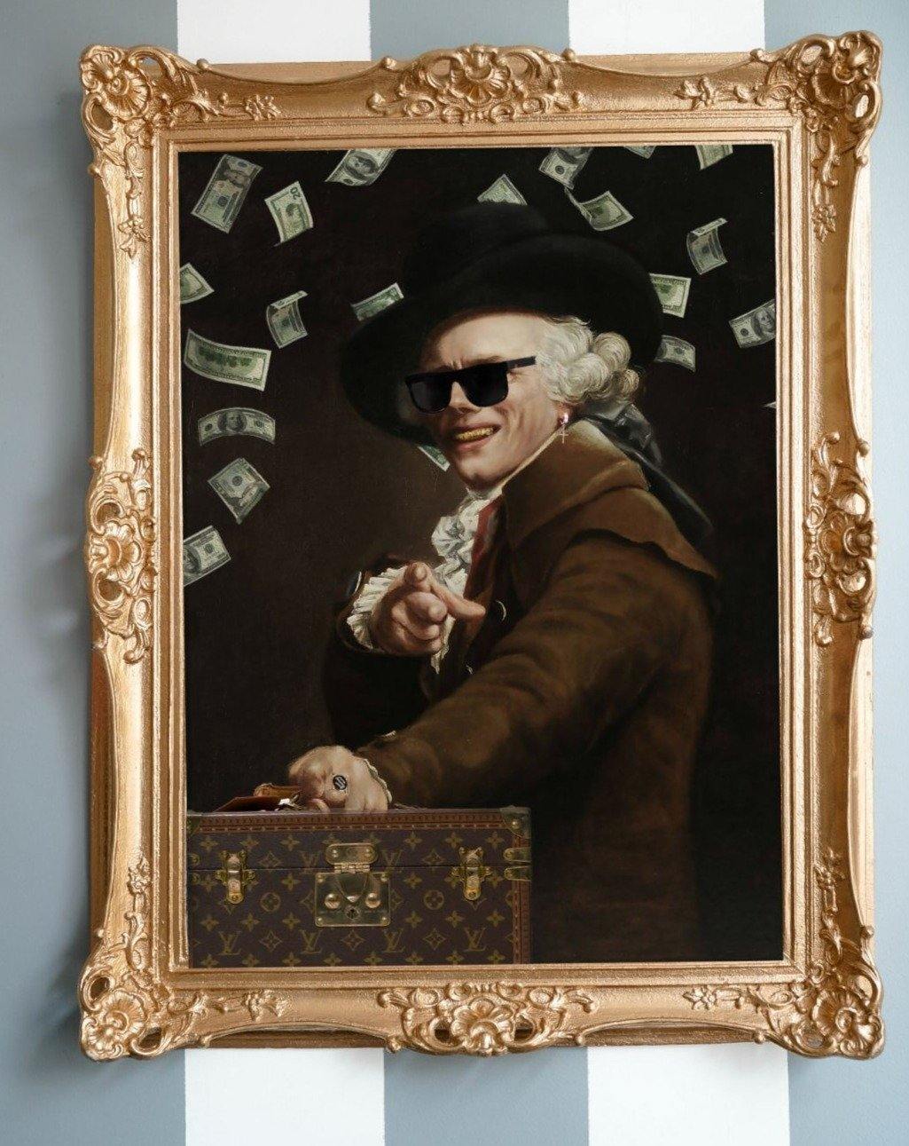 Money Boy Framed Art - GIMMEHOOP