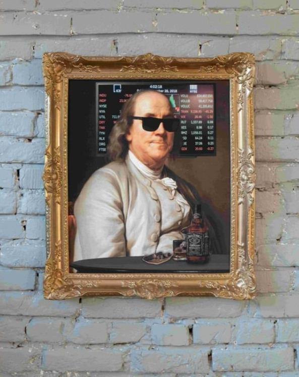Benjamin Franklin Art - GIMMEHOOP