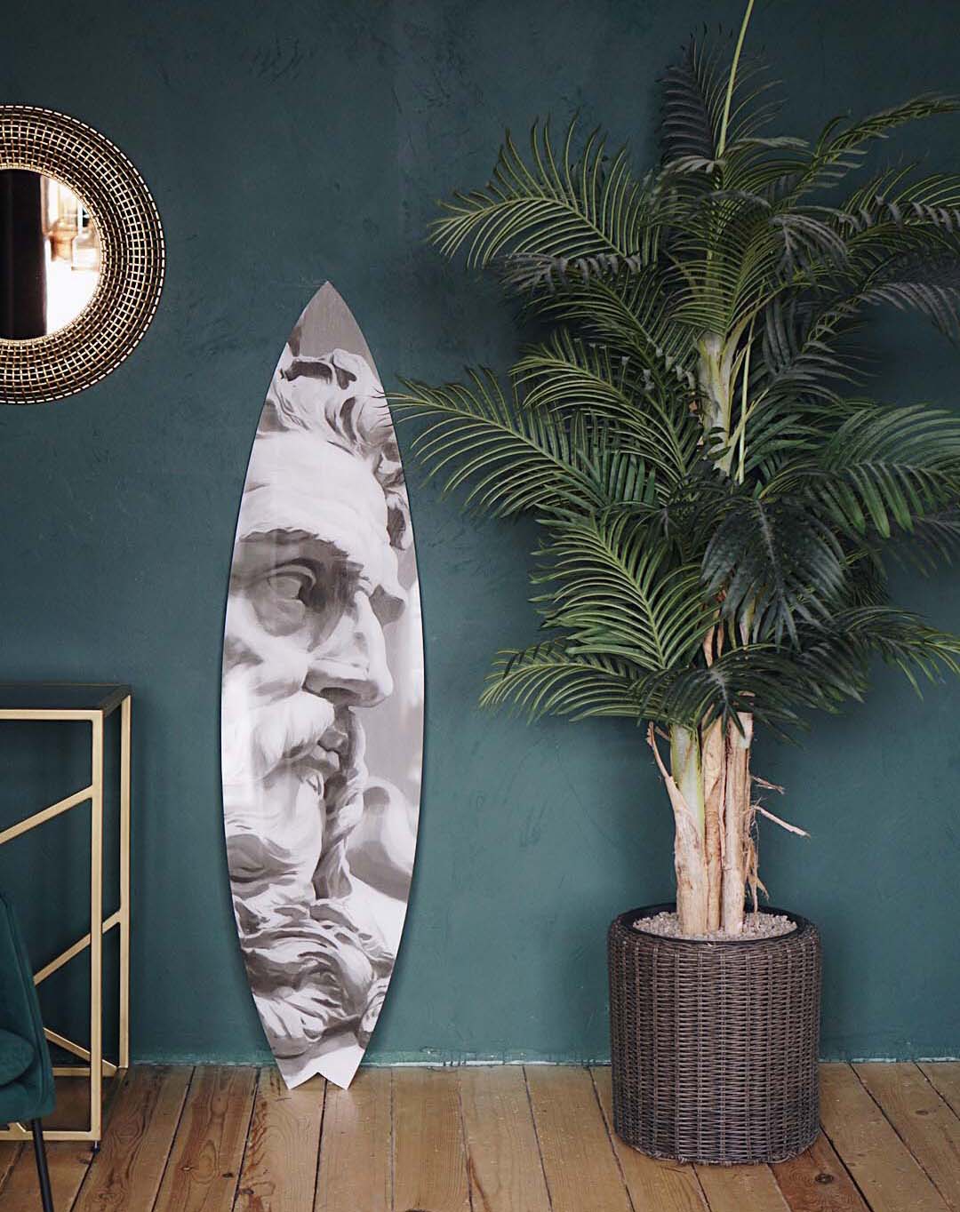 Surfboard art